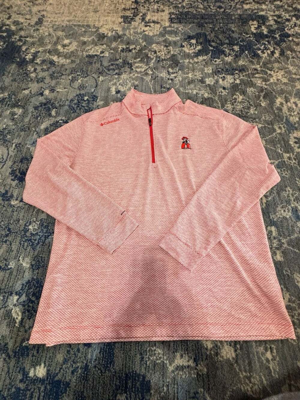 Columbia Golf Even Lie Quarter-Zip Size XL OSU